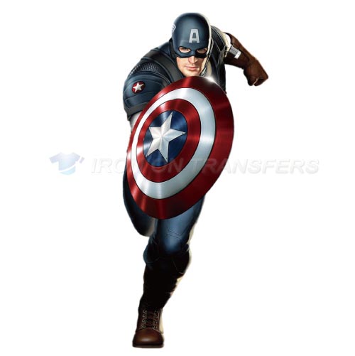 Captain America Iron-on Stickers (Heat Transfers)NO.83